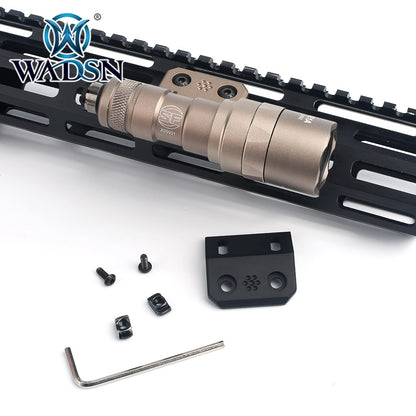 WADSN M-LOK / KEYMOD Offset Rail Light Mount - TAN (WD02004) - APEXTAC GEAR
