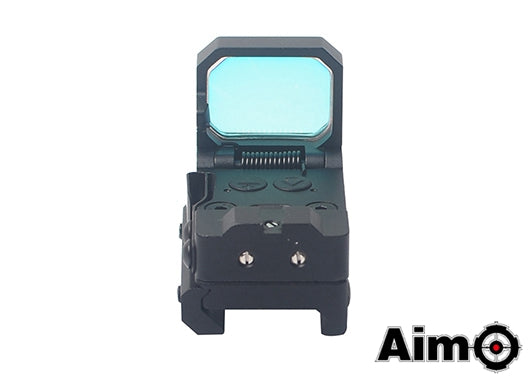 AIM-O Flip Dot Reflex Sight - BLACK (AO6008-BK) - APEXTAC GEAR