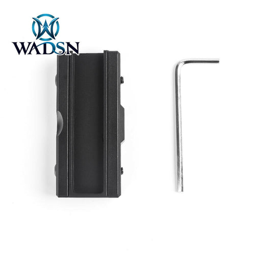 WADSN CNC Picatinny Pocket Panel for Flashlight Pressure Pad - BLACK (WD02006) - APEXTAC GEAR