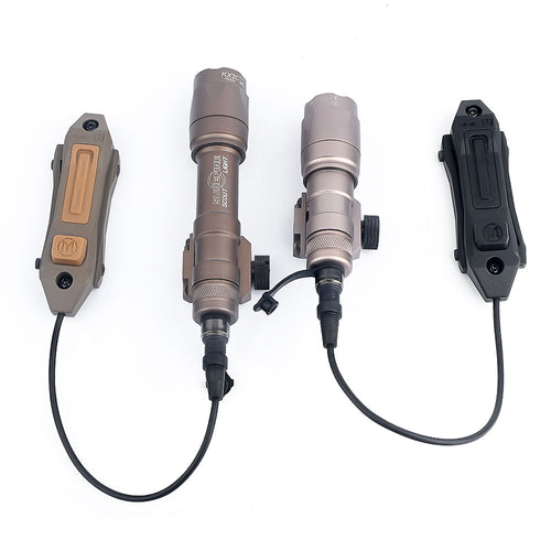 WADSN AUGMENTED Dual Function Pressure Pad Switch Flashlight - BLACK - APEXTAC GEAR