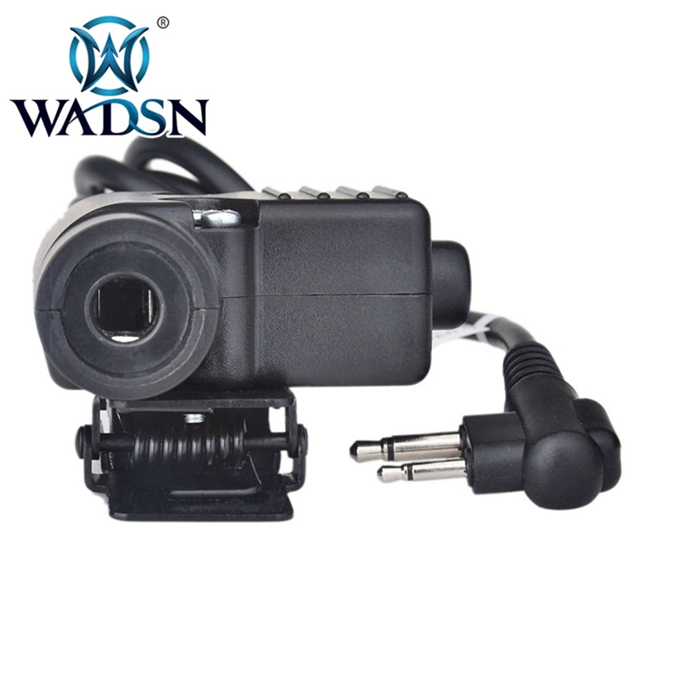 WADSN zU94 PTT Military Standard Version - BLACK (WZ113) - APEXTAC GEAR