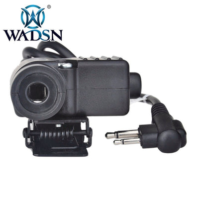 WADSN zU94 PTT Military Standard Version - BLACK (WZ113) - APEXTAC GEAR