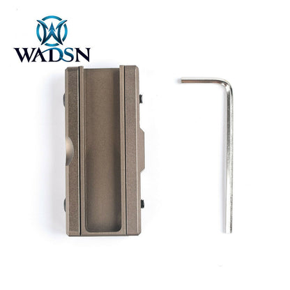 WADSN CNC Picatinny Pocket Panel for Flashlight Pressure Pad - BLACK (WD02006) - APEXTAC GEAR
