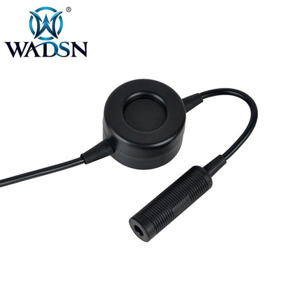 WADSN TCI PTT Military Standard Version - BLACK (WZ114) - APEXTAC GEAR