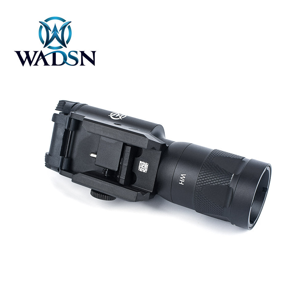 WADSN X400V Tactical LED Pistol Strobe Light w/ Red Laser - BLACK (WD04020) - APEXTAC GEAR