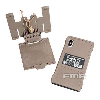FMA IphoneXs Max mobile pouch for Molle - DE TAN (TB1324) - APEXTAC GEAR