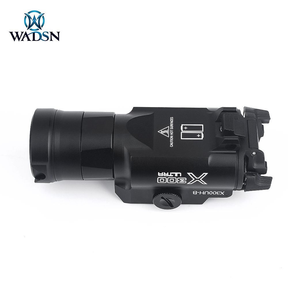 WADSN X300UH-B Tactical LED Pistol Light - BLACK (WD04003) - APEXTAC GEAR