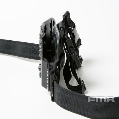FMA Drop Leg Mag Carrier - BLACK (TB1375) - APEXTAC GEAR