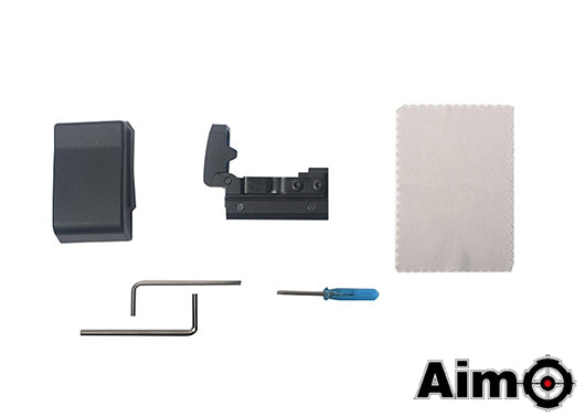 AIM-O Flip Dot Reflex Sight - BLACK (AO6008-BK) - APEXTAC GEAR