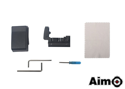 AIM-O Flip Dot Reflex Sight - BLACK (AO6008-BK) - APEXTAC GEAR