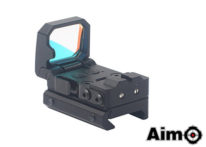 AIM-O Flip Dot Reflex Sight - BLACK (AO6008-BK) - APEXTAC GEAR