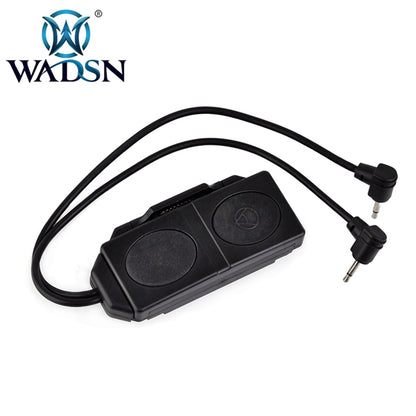 WADSN Double Remote Control Switch for PEQ / Flashlight - BLACK (EX177) - APEXTAC GEAR
