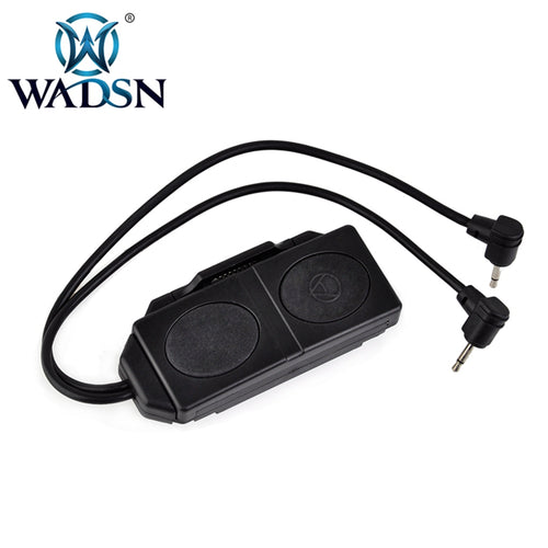 WADSN Double Remote Control Switch for PEQ / Flashlight - BLACK (EX177) - APEXTAC GEAR