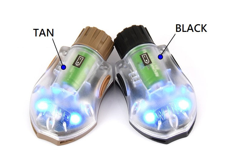 WADSN Manta Strobe Military Version Helmet Strobe - TAN (3 Colors) (WD03002) - APEXTAC GEAR