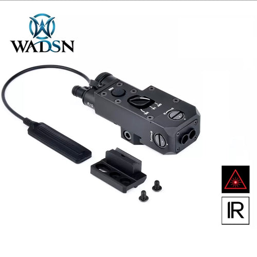 WADSN CQBL Close Quarters Battle Laser Unit (Red and IR Laser) - BLACK - APEXTAC GEAR