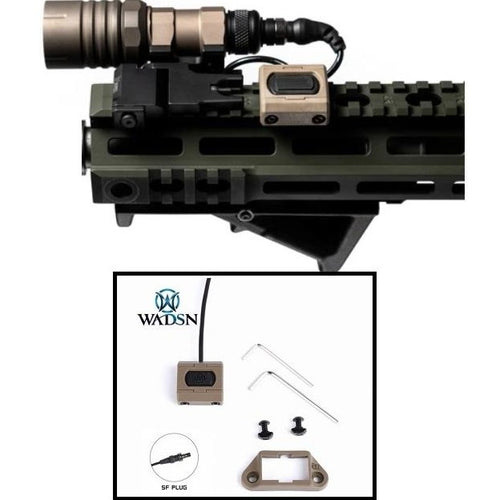 WADSN ModButton Lite Rail Switch for Surefire - TAN - APEXTAC GEAR