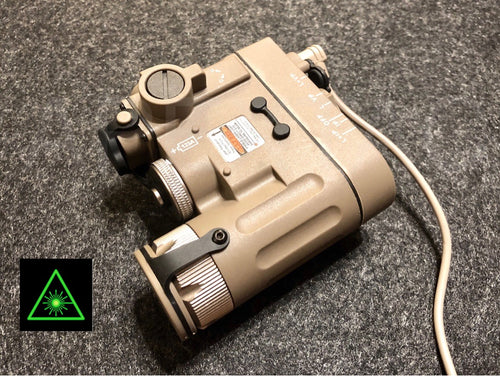 WADSN DBAL - D2 GREEN Laser LED Light IR Pointer Integrated Device - FDE (WEX454) - APEXTAC GEAR