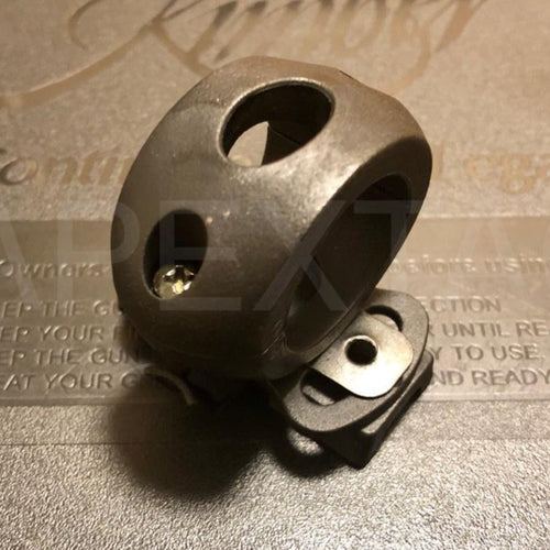 FMA Single Clamp Flashlight Mount ARC Helmet Rail - BLACK (TB368 / TB371) - APEXTAC GEAR