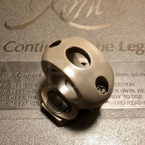 FMA Single Clamp Flashlight Mount ARC Helmet Rail - FG GREEN (TB370 / TB373) - APEXTAC GEAR