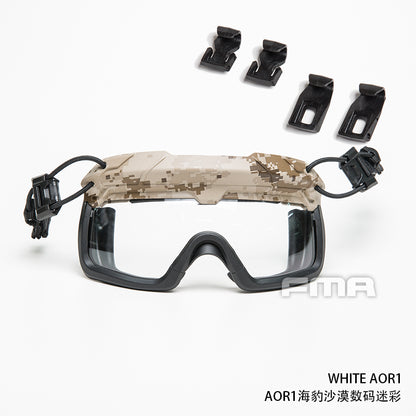 FMA Tactical Helmet Dedicated Split Anti-fog Goggles (Clear Lense) TB1333 - APEXTAC GEAR