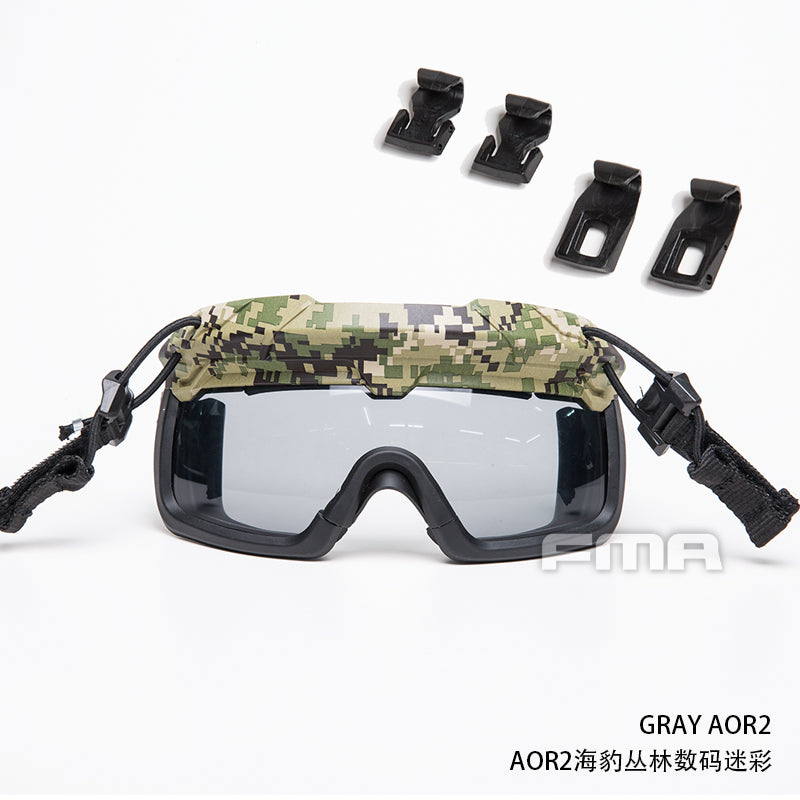 FMA Tactical Helmet Dedicated Split Anti-fog Goggles (Grey Lense) TB1333-G - APEXTAC GEAR