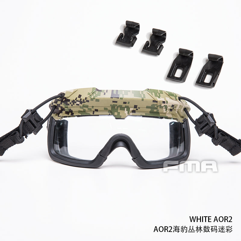 FMA Tactical Helmet Dedicated Split Anti-fog Goggles (Clear Lense) TB1333 - APEXTAC GEAR