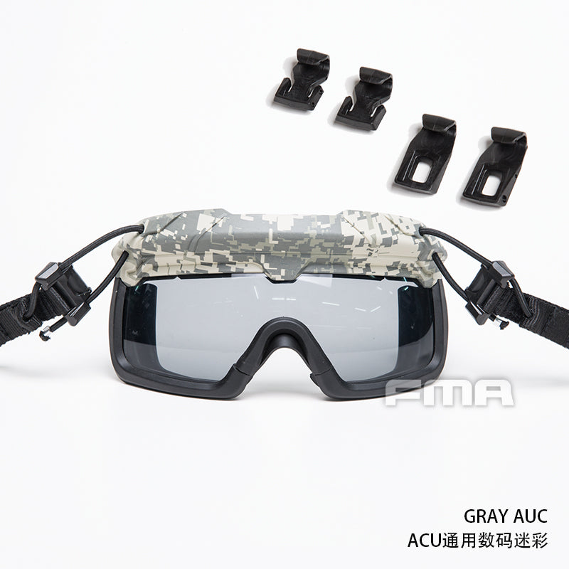 FMA Tactical Helmet Dedicated Split Anti-fog Goggles (Grey Lense) TB1333-G - APEXTAC GEAR