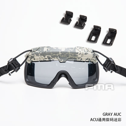 FMA Tactical Helmet Dedicated Split Anti-fog Goggles (Grey Lense) TB1333-G - APEXTAC GEAR