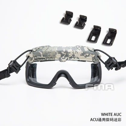 FMA Tactical Helmet Dedicated Split Anti-fog Goggles (Clear Lense) TB1333 - APEXTAC GEAR
