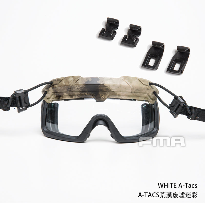 FMA Tactical Helmet Dedicated Split Anti-fog Goggles (Clear Lense) TB1333 - APEXTAC GEAR