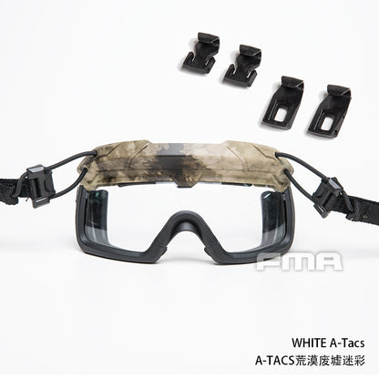 FMA Tactical Helmet Dedicated Split Anti-fog Goggles (Clear Lense) TB1333 - APEXTAC GEAR
