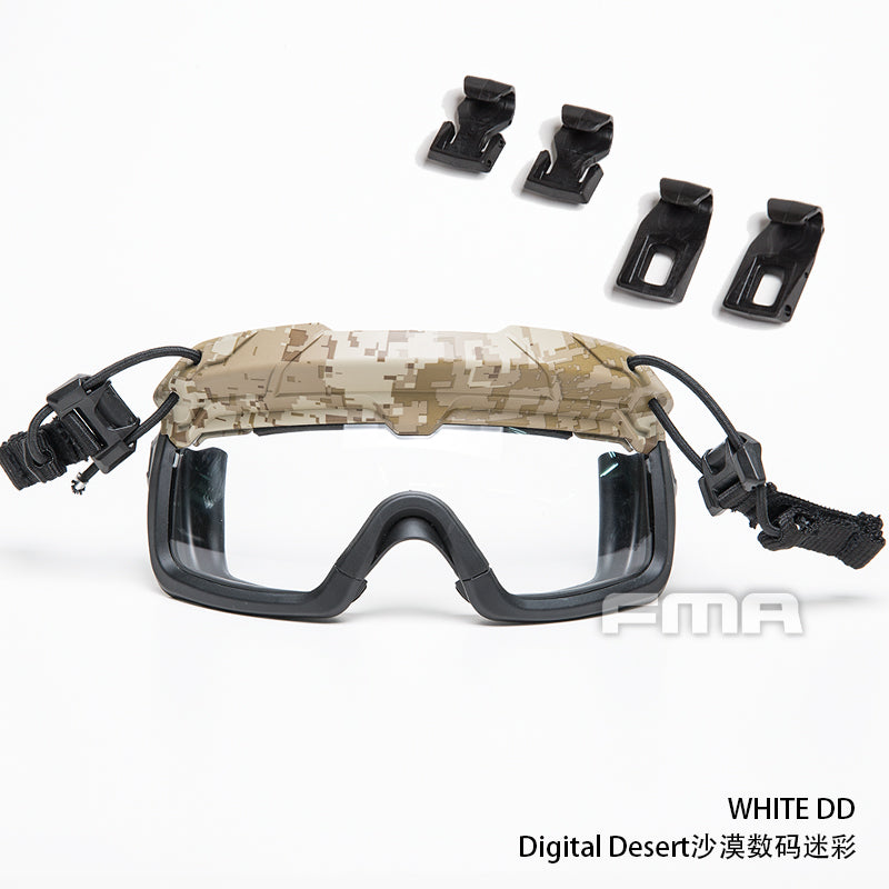 FMA Tactical Helmet Dedicated Split Anti-fog Goggles (Clear Lense) TB1333 - APEXTAC GEAR