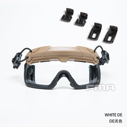 FMA Tactical Helmet Dedicated Split Anti-fog Goggles (Clear Lense) TB1333 - APEXTAC GEAR