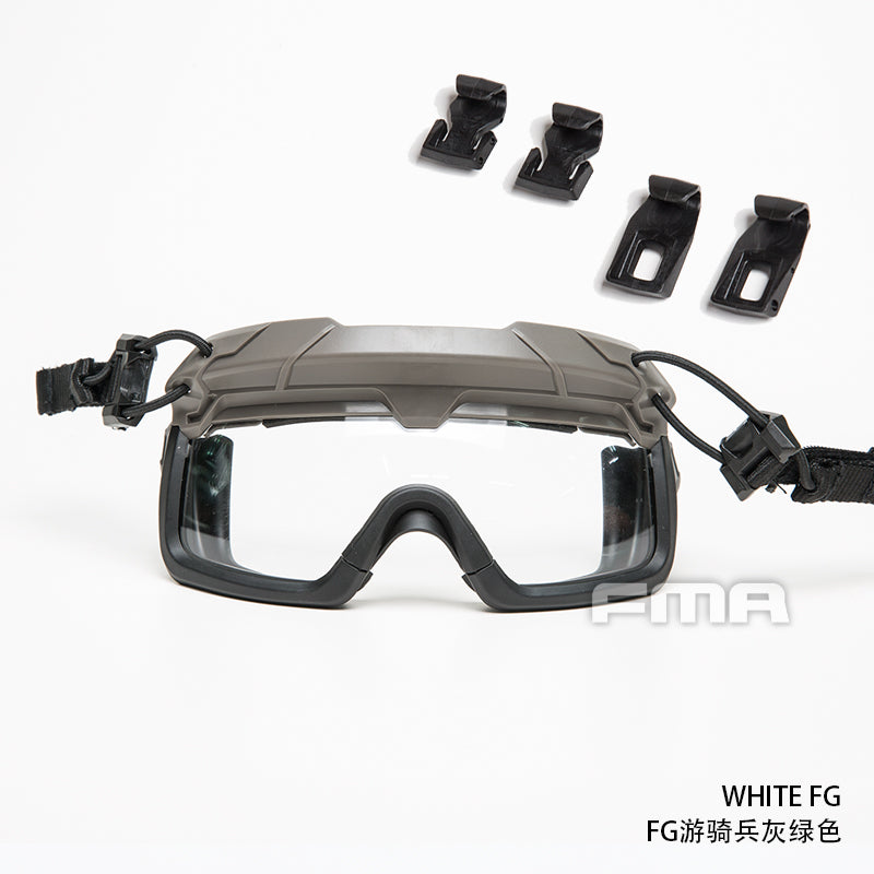 FMA Tactical Helmet Dedicated Split Anti-fog Goggles (Clear Lense) TB1333 - APEXTAC GEAR