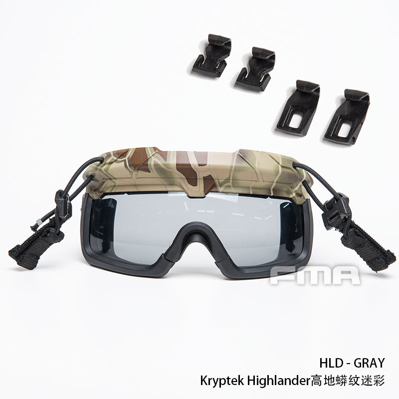 FMA Tactical Helmet Dedicated Split Anti-fog Goggles (Grey Lense) TB1333-G - APEXTAC GEAR