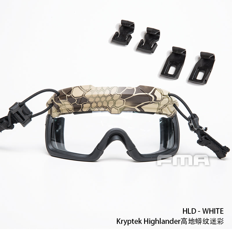 FMA Tactical Helmet Dedicated Split Anti-fog Goggles (Clear Lense) TB1333 - APEXTAC GEAR