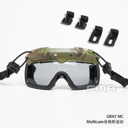 FMA Tactical Helmet Dedicated Split Anti-fog Goggles (Grey Lense) TB1333-G - APEXTAC GEAR