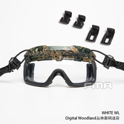 FMA Tactical Helmet Dedicated Split Anti-fog Goggles (Clear Lense) TB1333 - APEXTAC GEAR