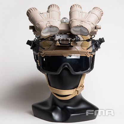 FMA Tactical Helmet Dedicated Split Anti-fog Goggles (Grey Lense) TB1333-G - APEXTAC GEAR