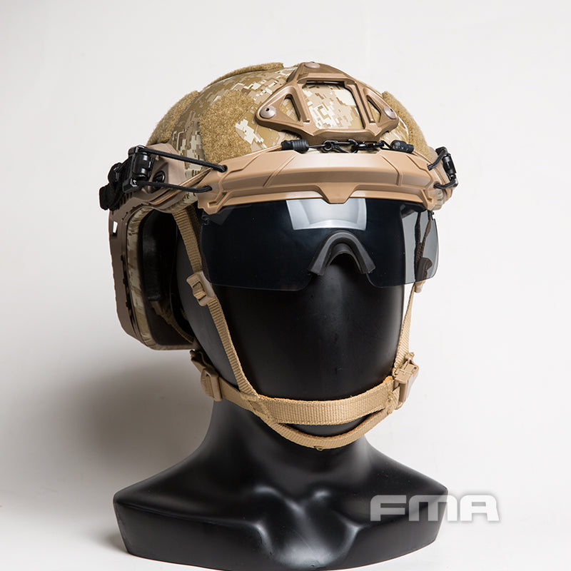 FMA Tactical Helmet Dedicated Split Anti-fog Goggles (Grey Lense) TB1333-G - APEXTAC GEAR