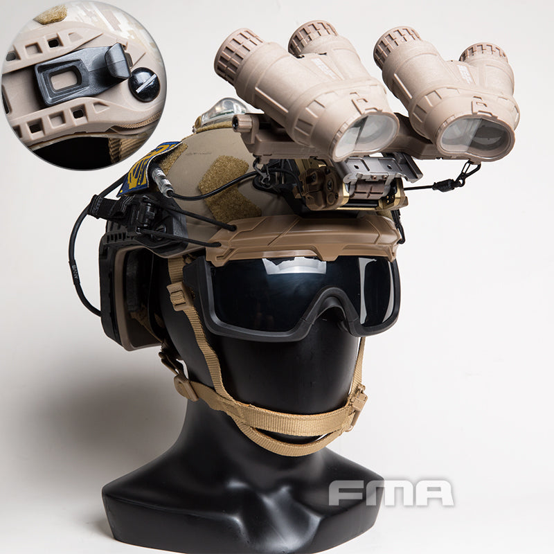 FMA Tactical Helmet Dedicated Split Anti-fog Goggles (Grey Lense) TB1333-G - APEXTAC GEAR