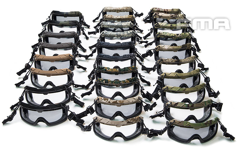 FMA Tactical Helmet Dedicated Split Anti-fog Goggles (Clear Lense) TB1333 - APEXTAC GEAR