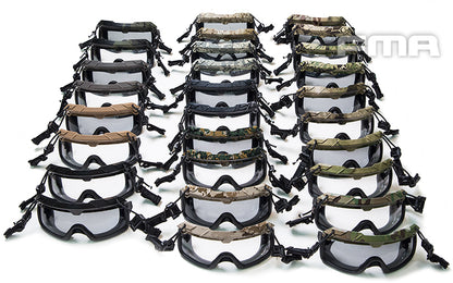 FMA Tactical Helmet Dedicated Split Anti-fog Goggles (Clear Lense) TB1333 - APEXTAC GEAR