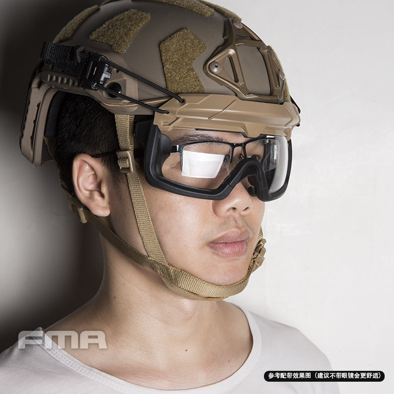 FMA Tactical Helmet Dedicated Split Anti-fog Goggles (Grey Lense) TB1333-G - APEXTAC GEAR