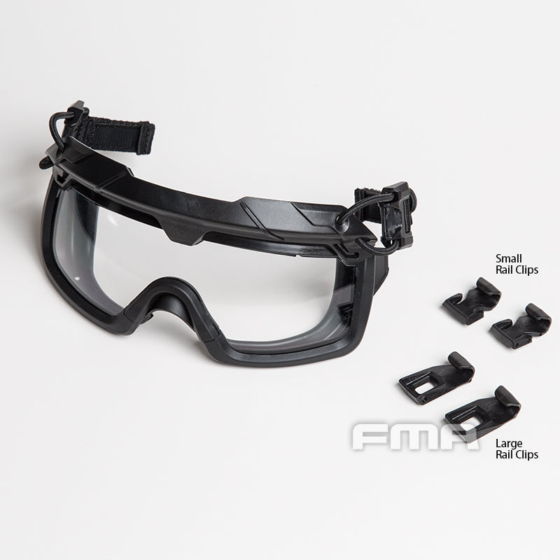 FMA Tactical Helmet Dedicated Split Anti-fog Goggles (Clear Lense) TB1333 - APEXTAC GEAR