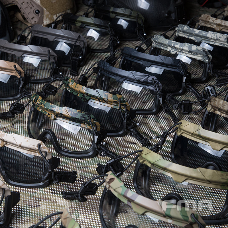 FMA Tactical Helmet Dedicated Split Anti-fog Goggles (Clear Lense) TB1333 - APEXTAC GEAR