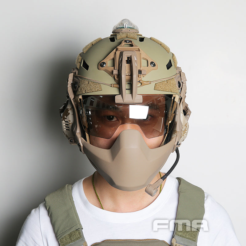 FMA CLEAR Batlsking Viper Visor - DE TAN (TB1361-DE) - APEXTAC GEAR