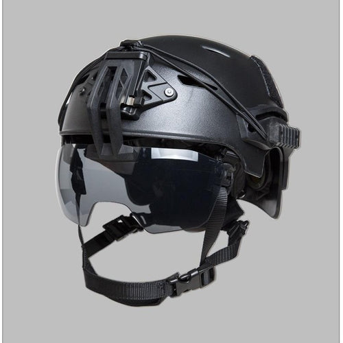 Flip Up Helmet Visor Face Shield – Tactical Mask Lens For Fast Helmets (Unbranded)