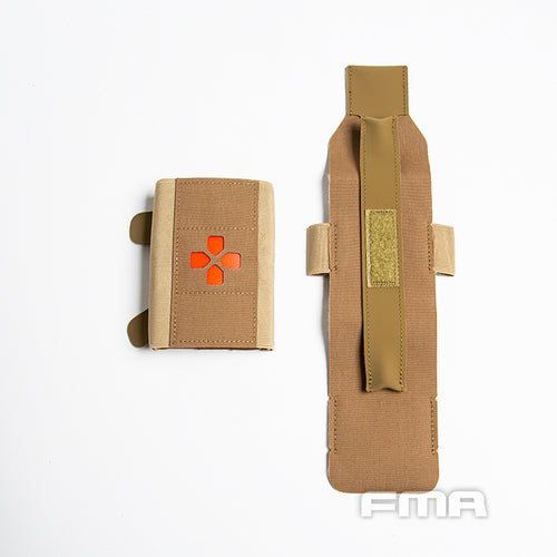 FMA Molle Mounted Micro TKN A - DE TAN  (TB1385) - APEXTAC GEAR
