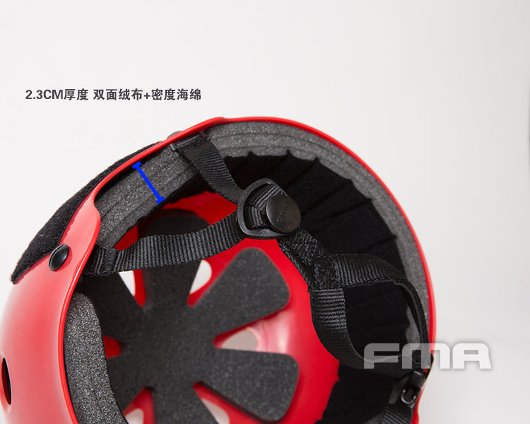 FMA Classic Skate/Bike Hemet - RED (TB1303) - APEXTAC GEAR